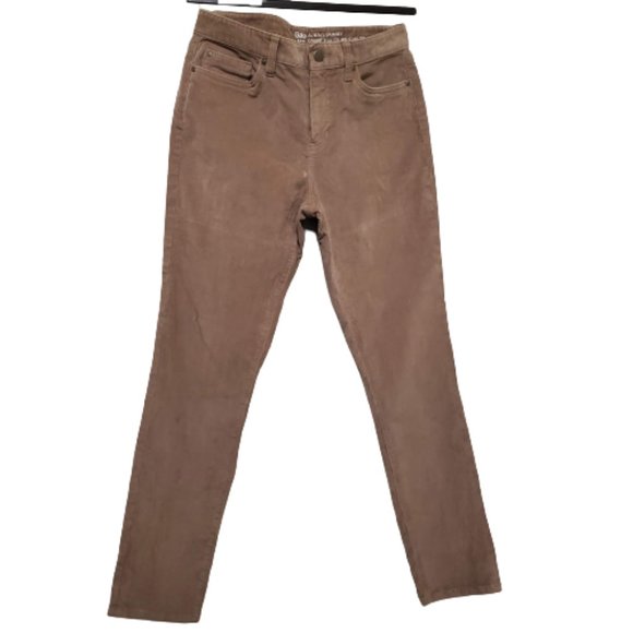 GAP Denim - GAP 1969 Beige Always Skinny Corduroy Pants Jeans Womens - Size 8 (29R)